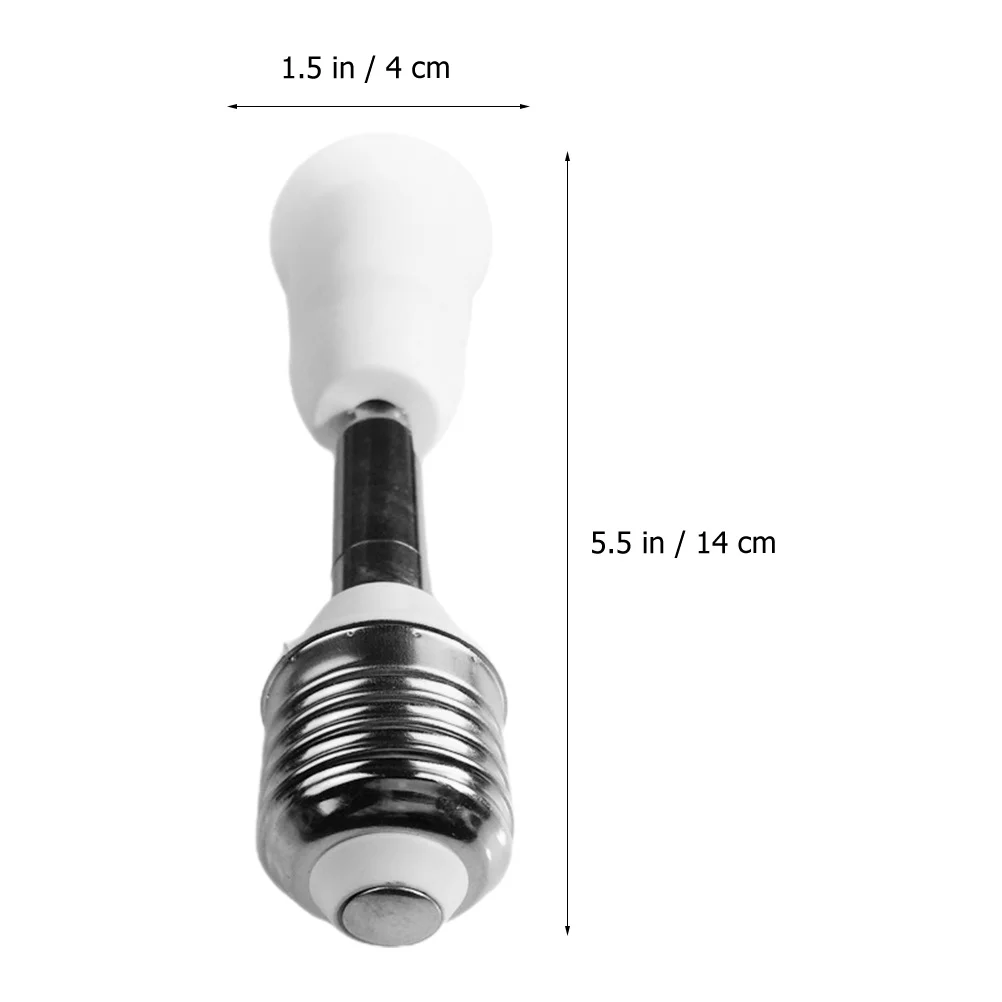 

1pcs E27 Bulb Socket Extender Flexible Light Bulb Holder For Universal Lamp Base Extension Indoor Outdoor Lighting Accessory