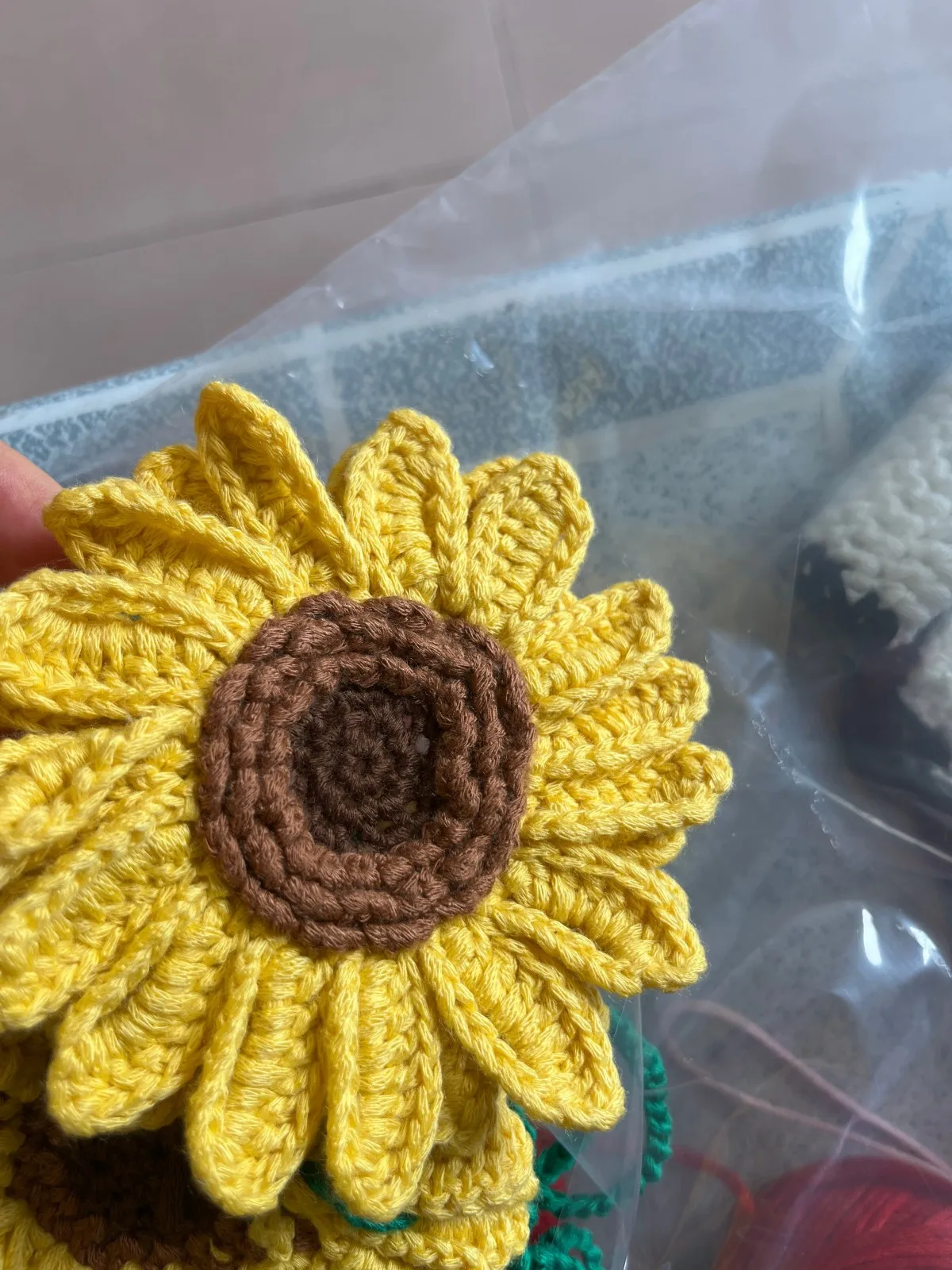 عباد الشمس الكروشيه بيكيني النساء مايكرو g-سلسلة ملابس السباحة الإناث 2 قطعة مجموعة البكيني البرازيلي الاستحمام ثوب السباحة السباحة 2025 #5