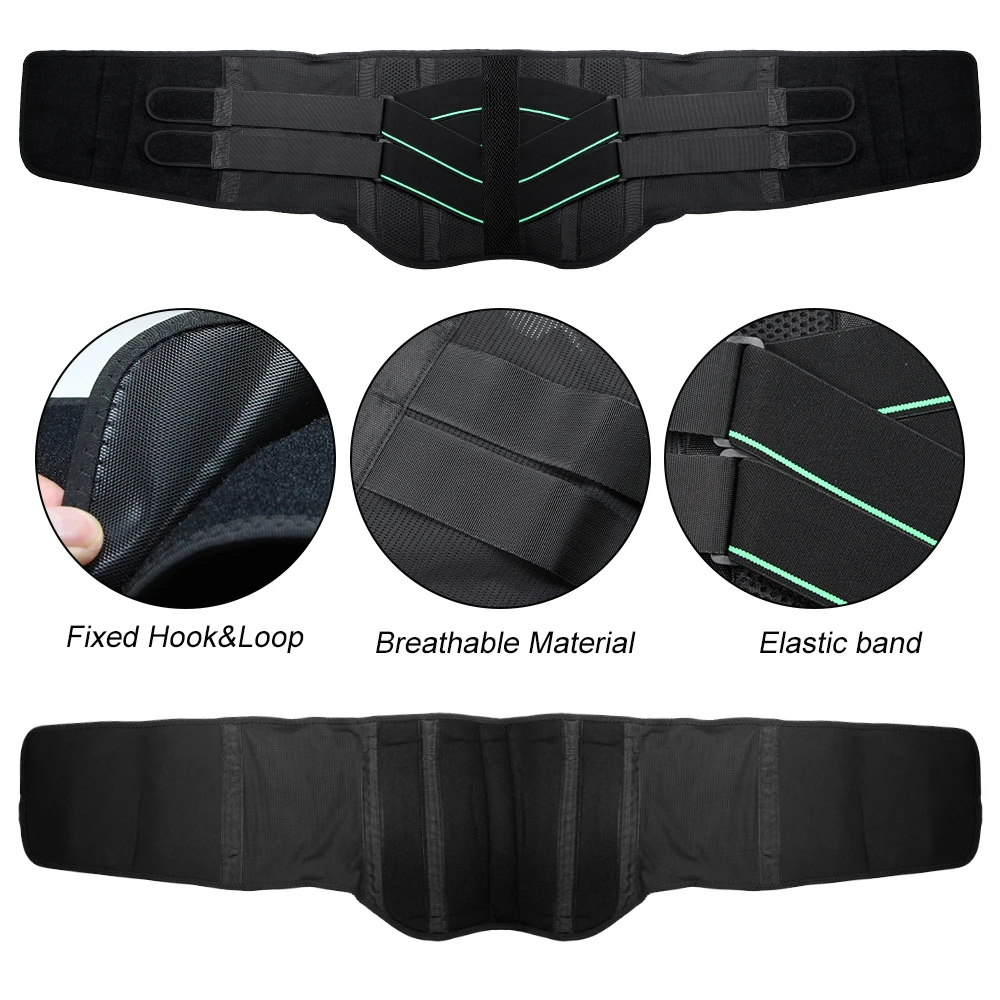 Adjustable Lumbar Support Belt Double Pull Back Waist Orthopedic Corset Spine Decompression Back Pain Relief Tighten The Abdomen