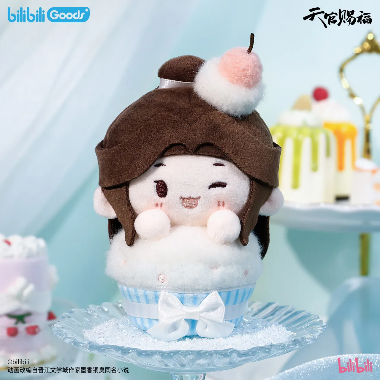 Cute Acrylic Stand Xie Lian Sui Han Jian Tian Guan Ci Fu Transparent Anime Character Acrylic Standee Desktop Decoration view 5