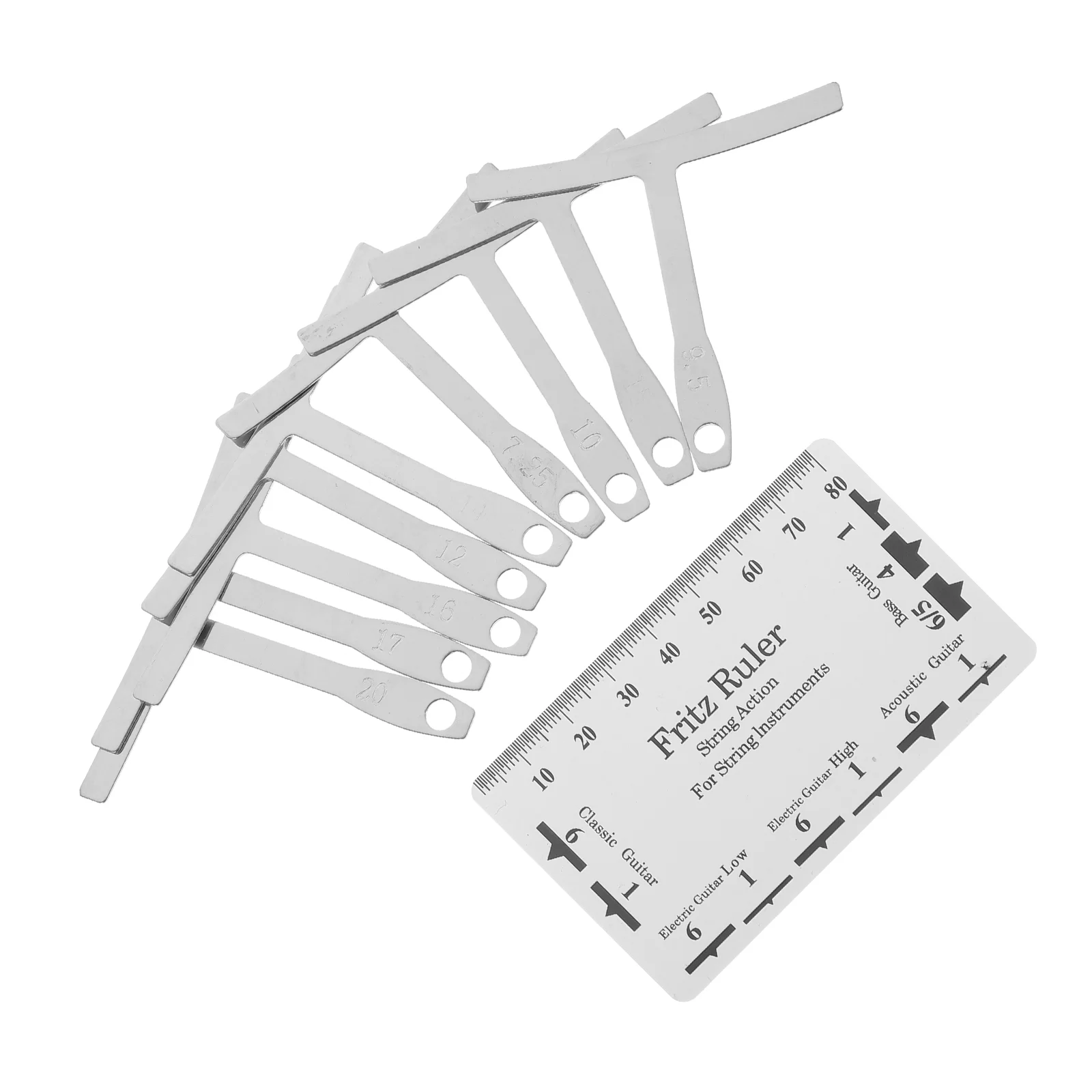

Guitar Tools Accuracy Measuring for Reapir Repair Pickup Height Gauge Plastic Performance Anti-scratch