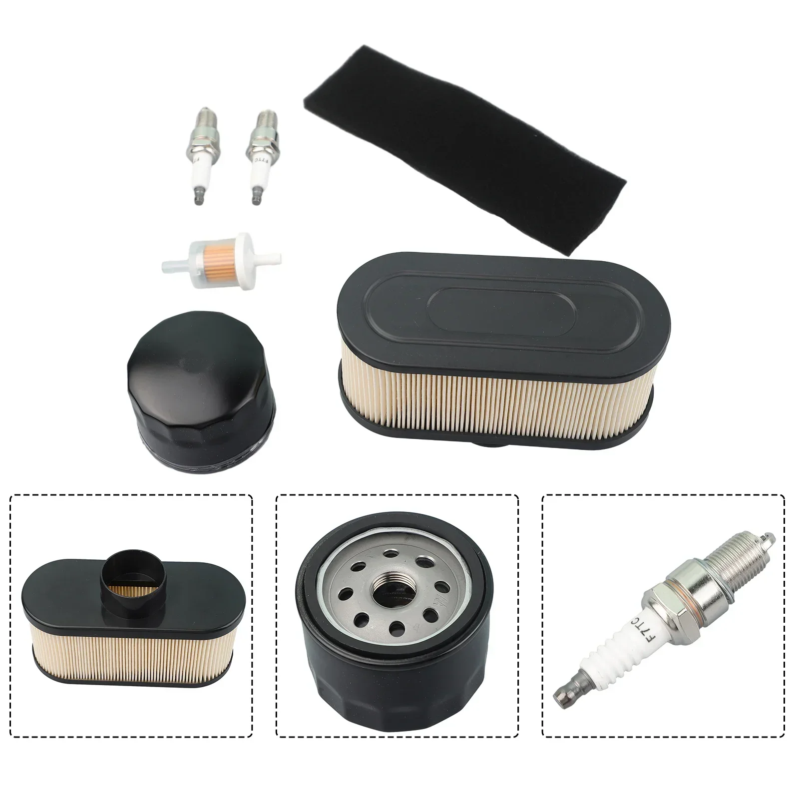 Kit Service FR600V FR651V FS730V High Quality Practical Durable FS481V FS600V Air Filter ModelsUsing A 99999-0384