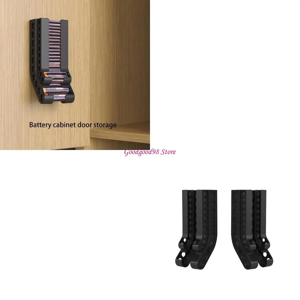 

Elegant Battery Dispenser Solid Wall Mounted Container for AAA&AA Batteries Storage for Photography Enthusiasts