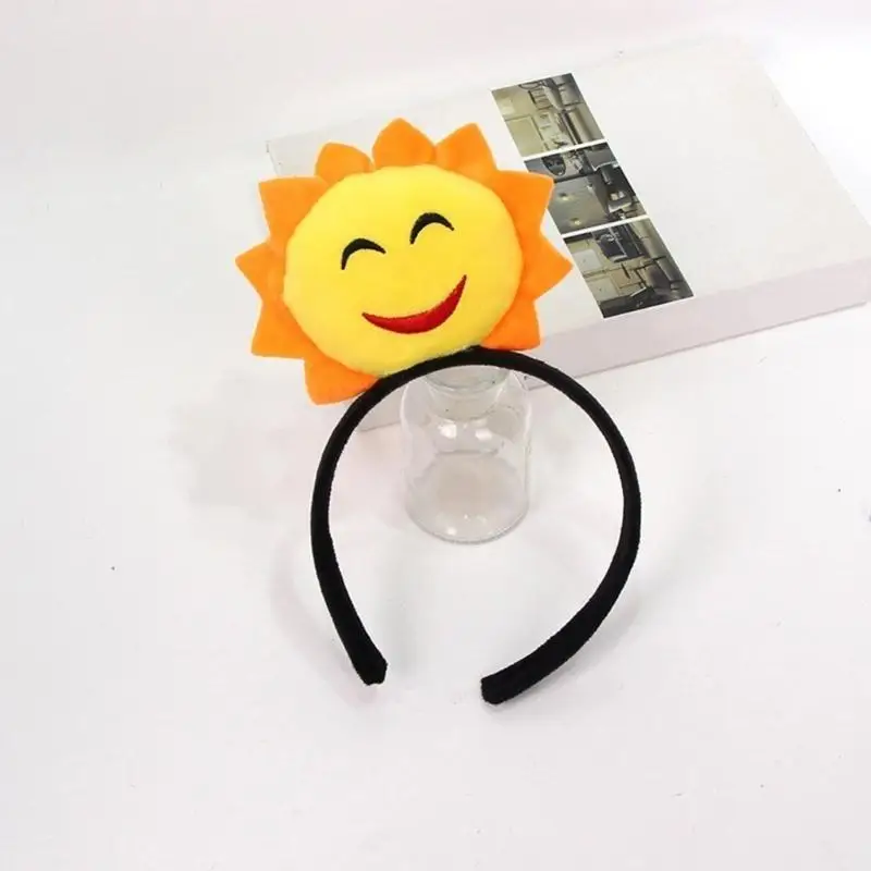

652F Woman Star/Moon/Sun Hairband Halloween Masquerades Cartoon Hairband