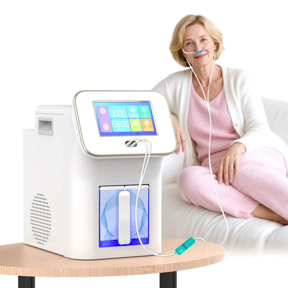 3000ml Hydrogen Water and Browns Gas Generator 2000ml H2 + 1000ml O2 Hydrogen Generator Medical Hydrogen Inhalation Machine