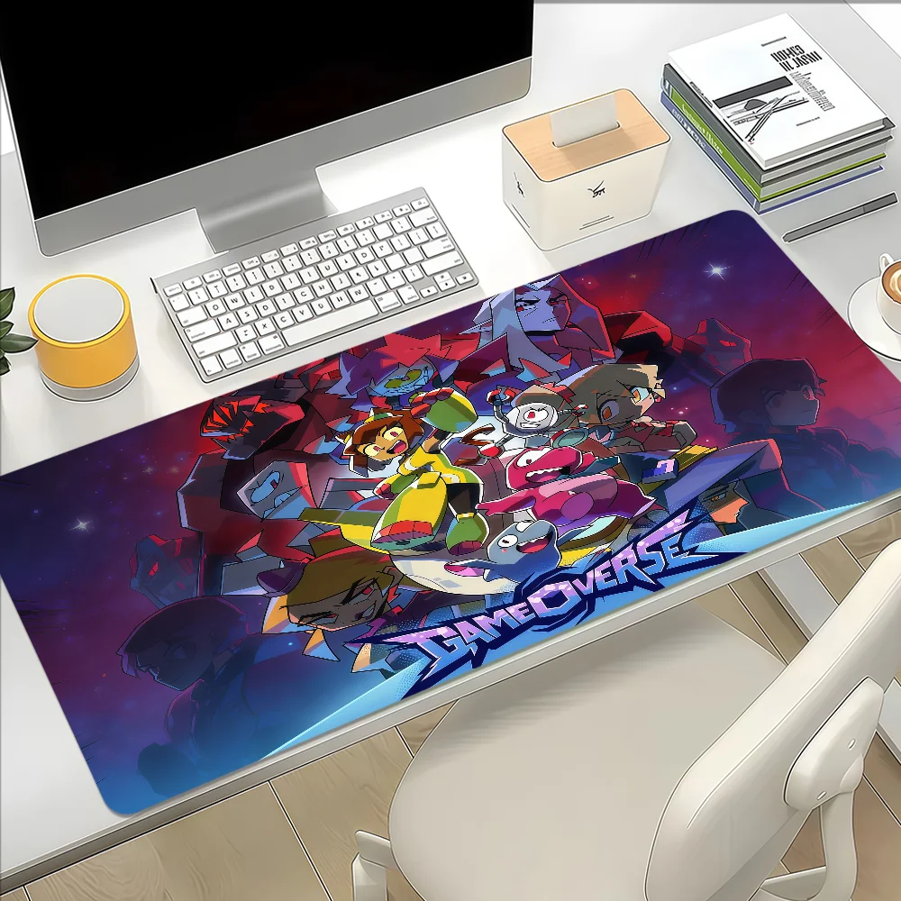 Cartoon Gameoverse Mouse Pad Large Non-slip Lockedge Desktop Computer Desk Mat Keyboard Writing MousePad Office Gamer Student