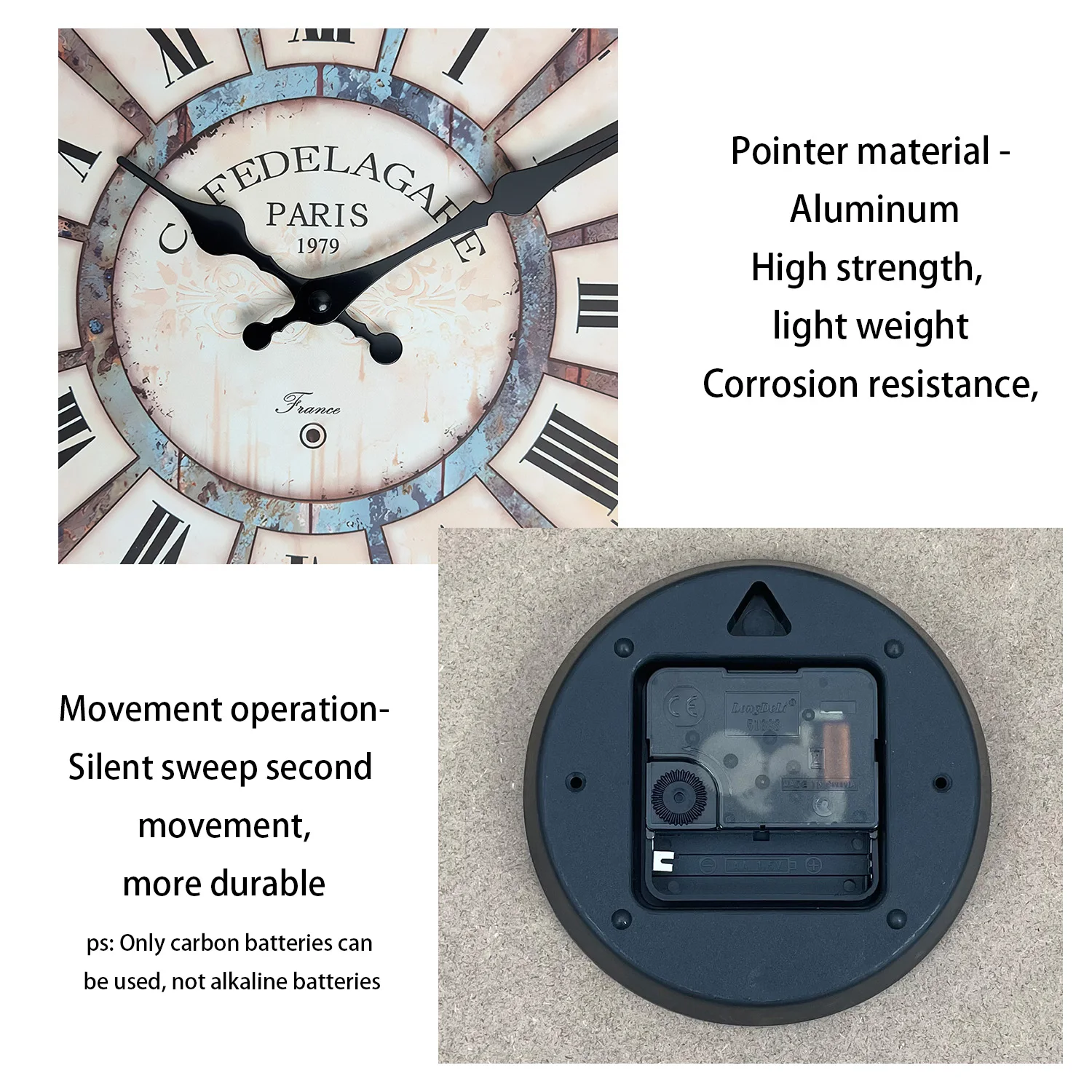Thumbnail 4 - #8 Trending Silent Wall Clocks Right Now