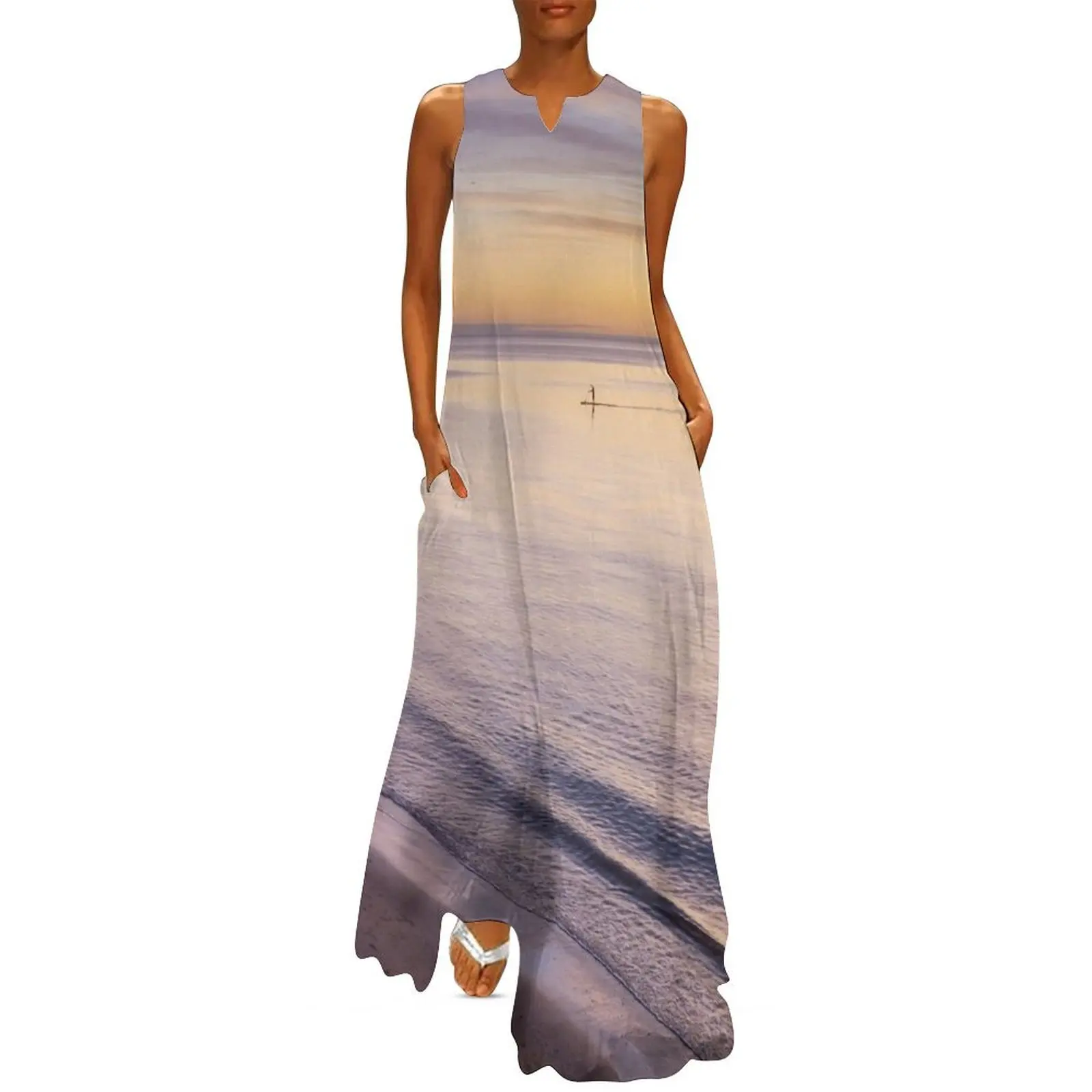 

Sunset Paddle Long Dress Clothing female dresses for womens