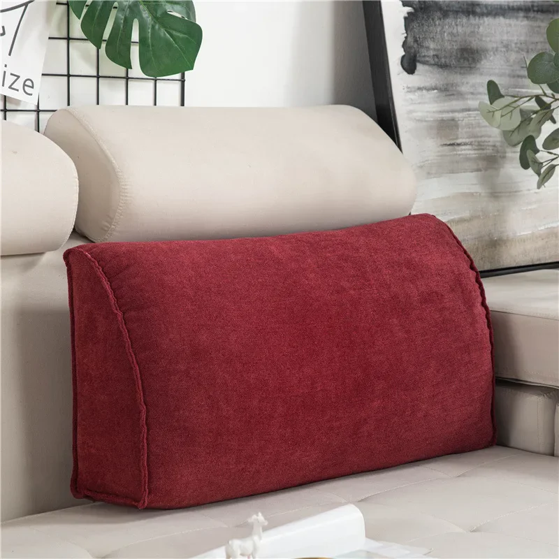 1PC Poduszka do czytania Sofa biurowa Poduszka nocna Poduszka podłogowa Poduszka klinowa Poduszka oparcia łóżka Krzesło biurowe Poduszka Home Decor