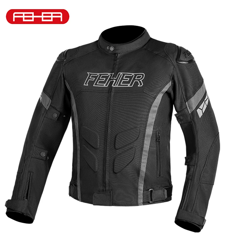 

FEHER Motorcycle Jacket Man All Season Anti Fall and Windproof Motorcycle Jacket TPU Shoulder Protection Oxford Material Jacket