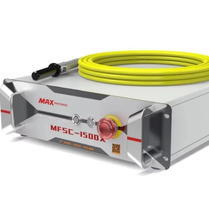 

China Good Quality MAX 1500w Fiber Laser Source MFSC-1500X For Metals Cutting With Two Years Warranty