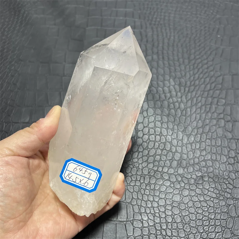 

645g Rainbow Clear Lemurian Seed Quartz Point Cluster Crystal Rough Healing