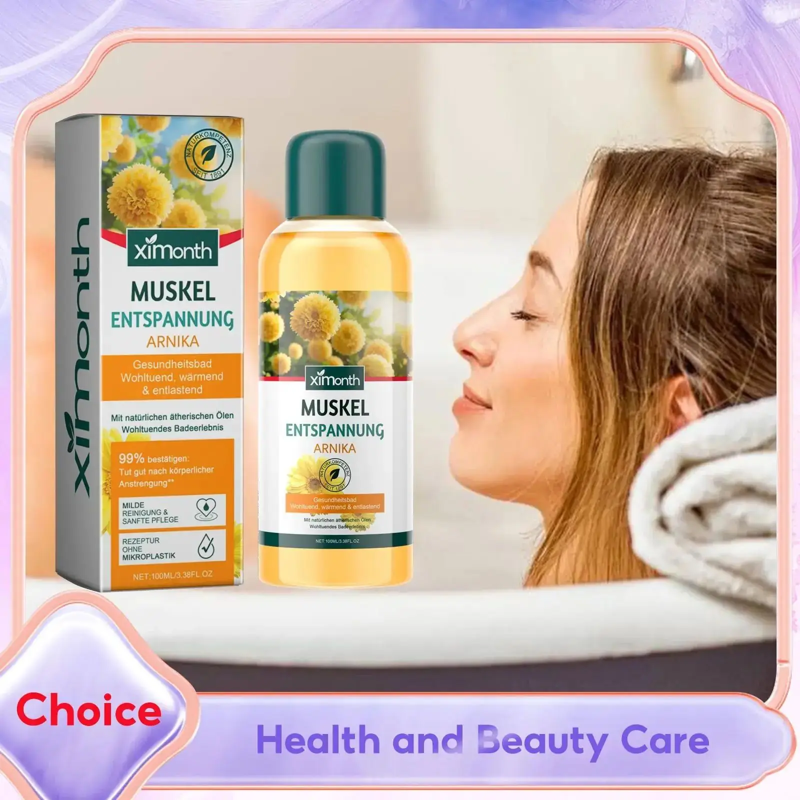 

Nourishing Soak Bath Oil Exfoliator Deep Body Cleansing Brighten Soften Dry Skin Long Lasting Moisturizing Body Care Bath Oil