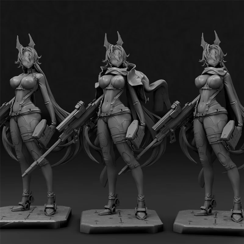 2 Styles Game Character 6294 Red Hood 3D Print Model Kit Unassembled Unpainted Custom Jigsaw Puzzle Nsfw GK Figure