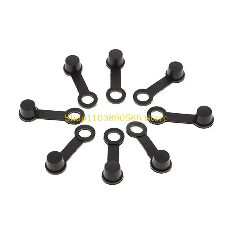 242A نزيف غير عاكس لغطاء المسمار الصمام zerk تركيب الغبار المطاط يغطي السيارة accesso #5