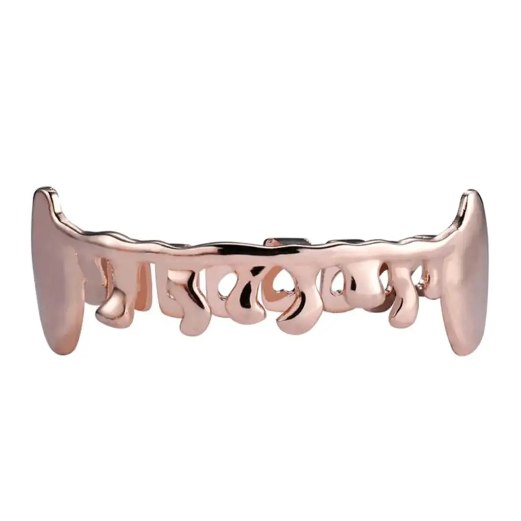 Copper 18k Gold Plated Fang Drip Grill Bottom Fangs Dripping Grills