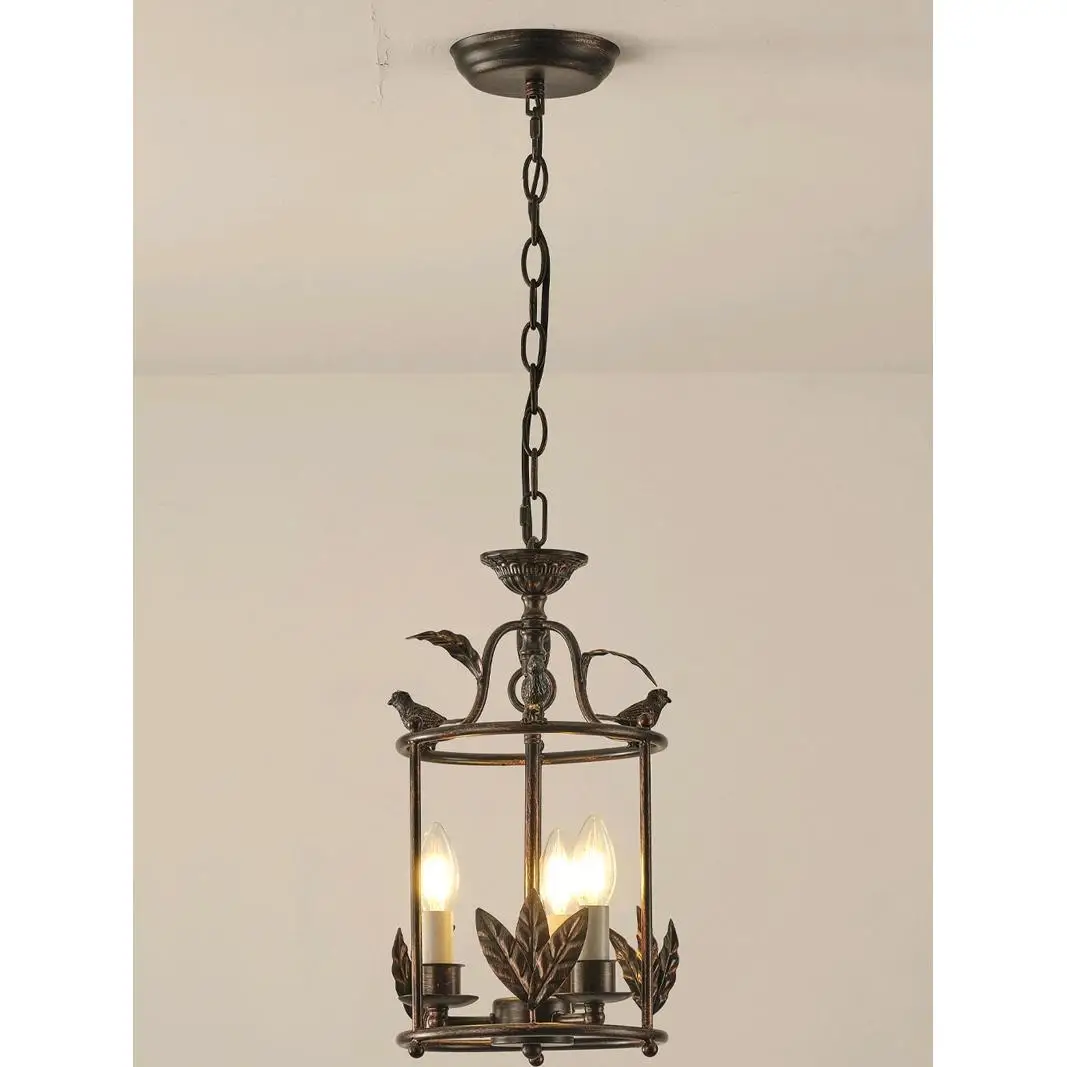 French retro chandelier, simple American creative designer, restaurant light, bedroom store entrance, aisle corridor light