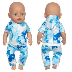 Abrigo de camuflaje para muñeca bebé Reborn, ropa de 17