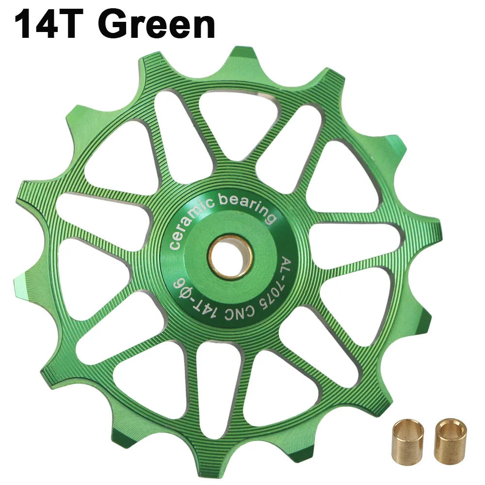 12T 14T Fahrrad Stützrad Schaltwerk Keramik Pulley Rennrad Führungsrolle Für Shimano Sram GX XX1 X01 Eagle NX 12 Geschwindigkeit