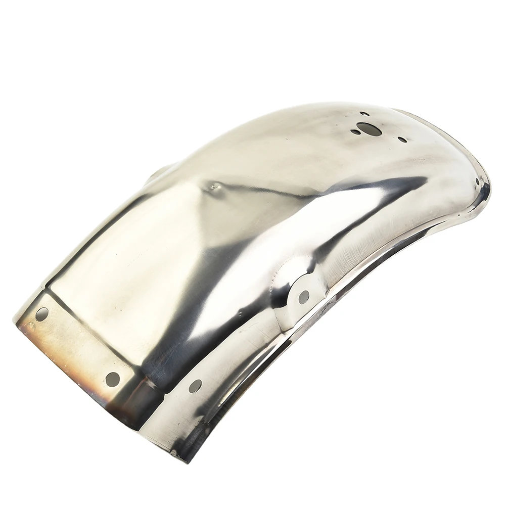 New Practical Mudguard Rear 16.73in Autocycle Fender Parts Stainless Steel Prevent Splash For Suzuki GN125/GN250