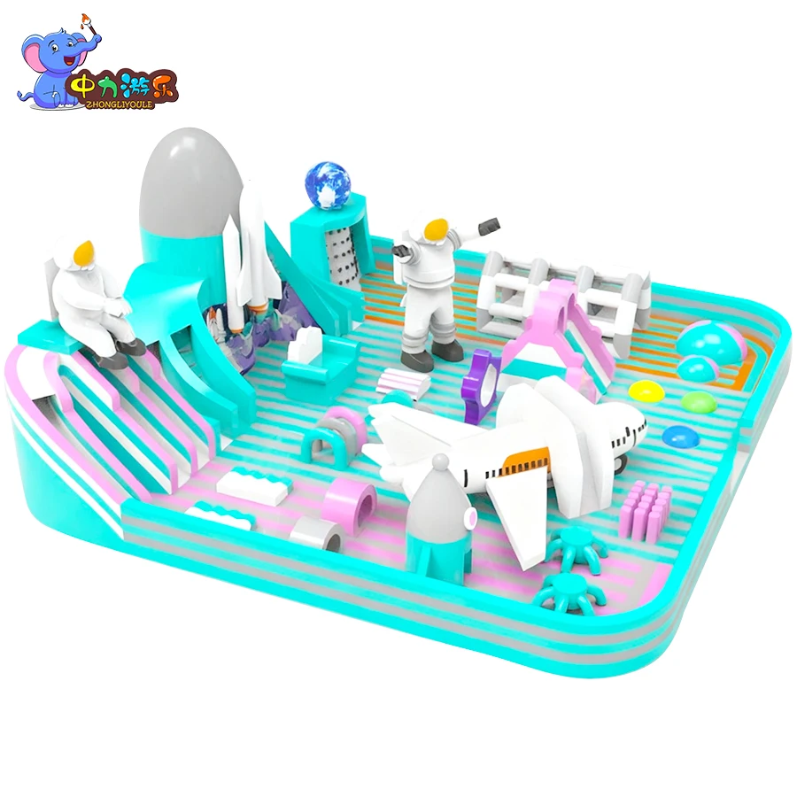 Customization Inflatable Bounce House Inflatables Amusement Park Theme Water Park Castle Inflatable Playground Outdoor