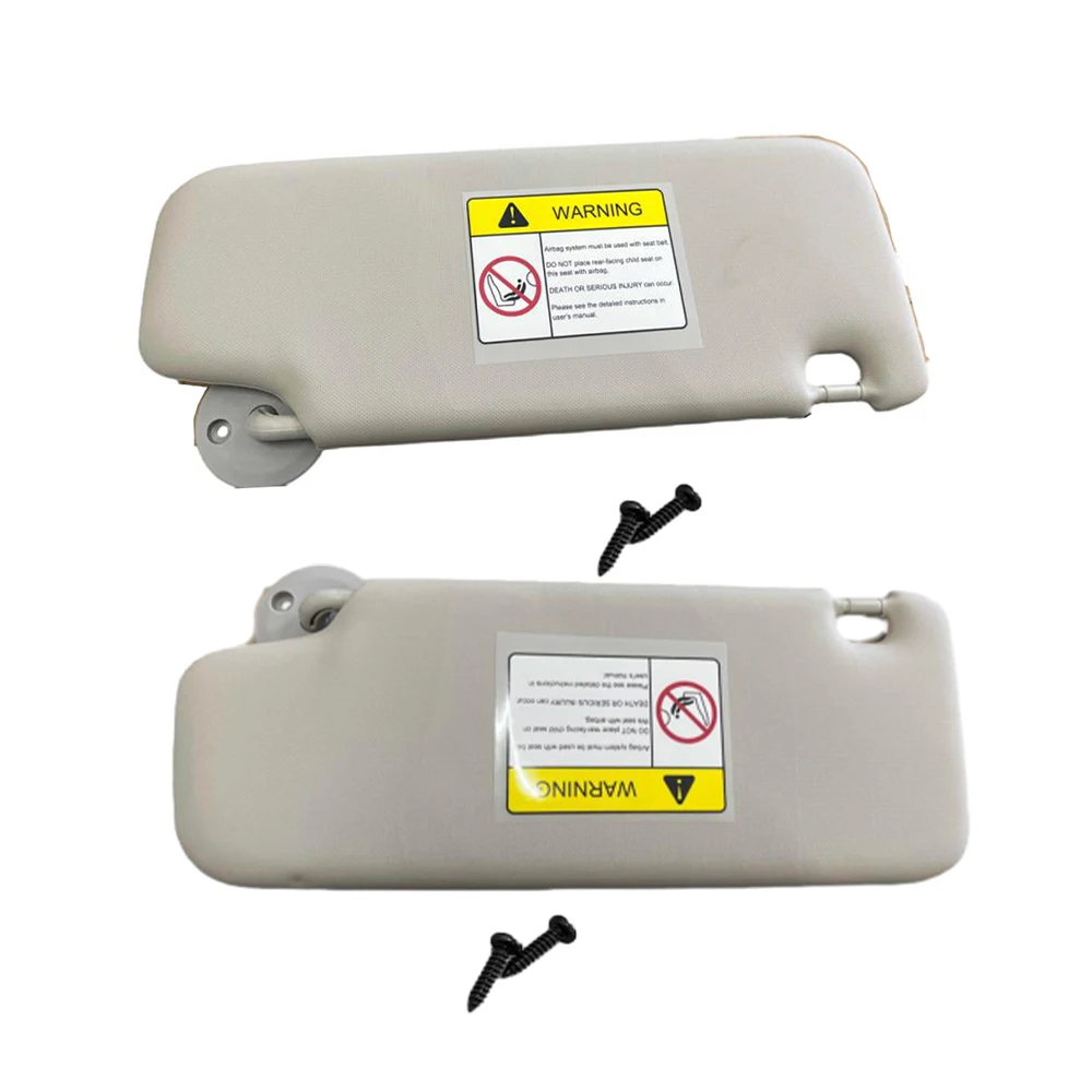 

Левый/правый серый солнцезащитный козырек из ПВХ с зеркалом для Chevrolet Sonic 2012-2020 95327505 42478247 95054956 95327503 95473604