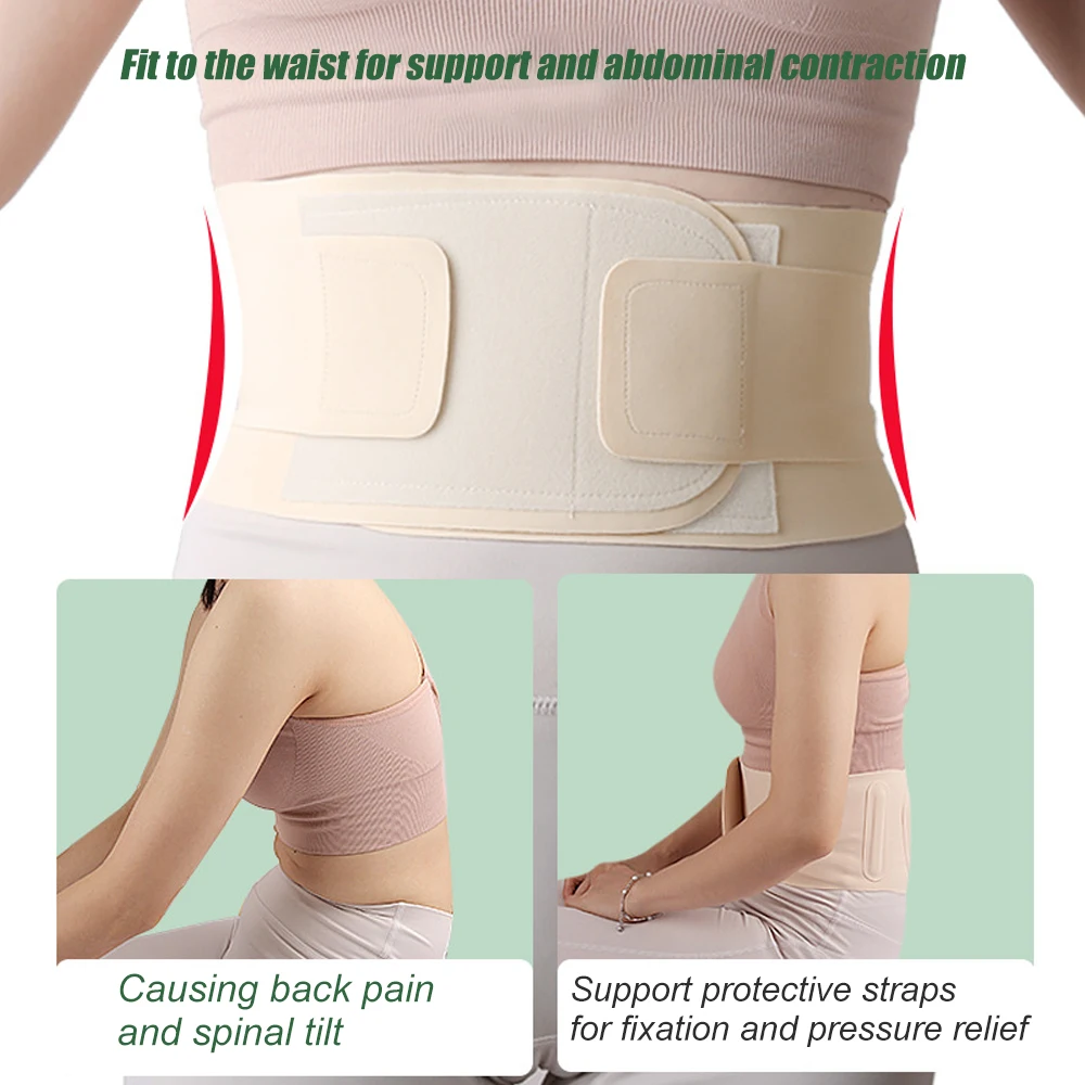 1Pcs Thin Back Braces For Lower Back Pain,Breathable Adjustable Waist Support Belts For Workout, Sciatica, Men, Women, Sciatica