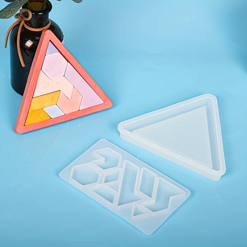 Creative Resin Molds, Educational Puzzles, Handicrafts, Silicone Molds, Candles, Handmade Soap, DIY Accessories