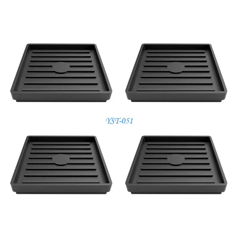 

E15A Pack of 4 Anti Skids Rubber Pad for Bed Sofa Table Protective