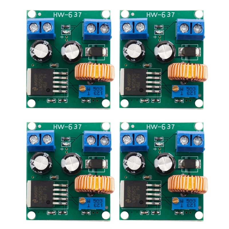 4X DC-DC 3V5V12V To 19V24V30V36V Step Up Power Module Boost Converter 12V 24V Converter 12V To 5V DC DC Voltage Converter