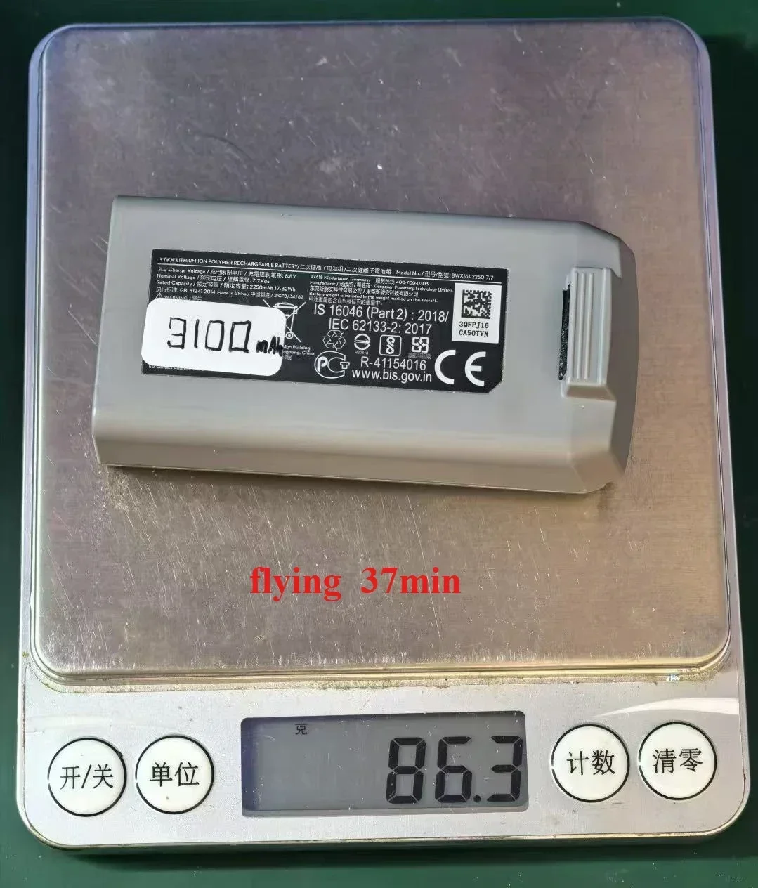 new 4100mah or 3800 mAh or 3100 mah battery for DJI Mini 2 For DJI Mini 2 battery With buckle to prevent detachment