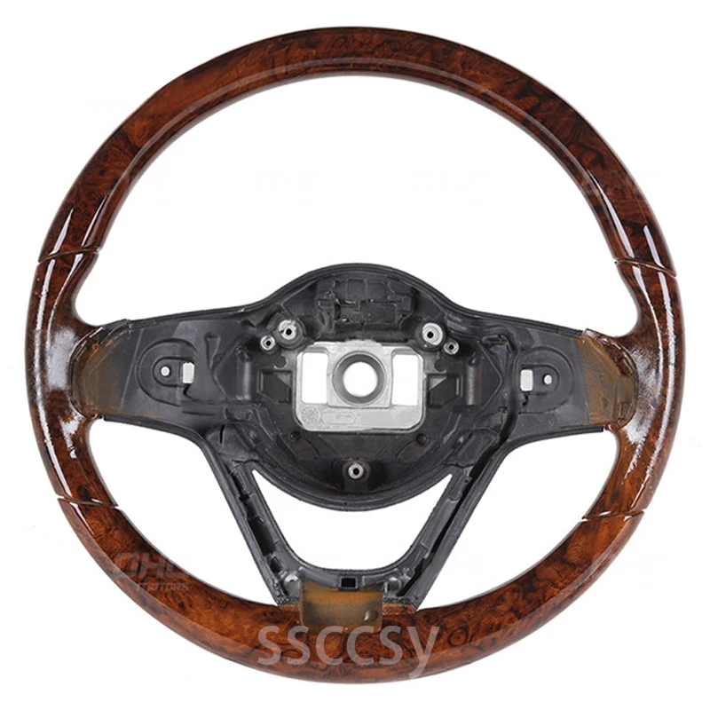 

Black Gold Peach Wood Steering Wheel Suitable For Mercedes Benz ABC Class B01-J02006-18-A01-C Car Modification Retro Racing Car