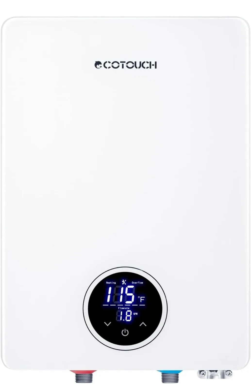 Electric Tankless Water Heater, 27kW on Demand Water Heater Electric 240Volts