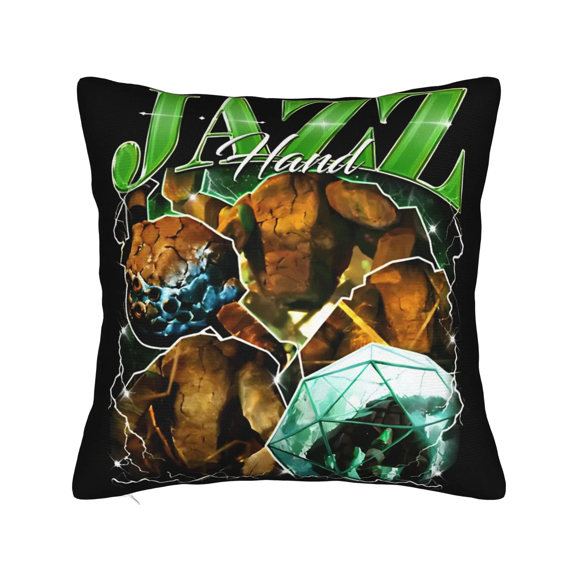 Jazz hand Project Hail Mary Pillowcase Soft Polyester Cushion Cover Decoration  Throw Pillow Case Cover Bed Zipper 18