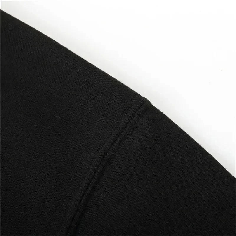 ماركوس دودة VRChat Jouffa القطن تي شيرت رجالي عادي للجنسين نمط المرأة المتضخم Y2K الهيب هوب الراب الشارع عادية الرياضة المحملة #4