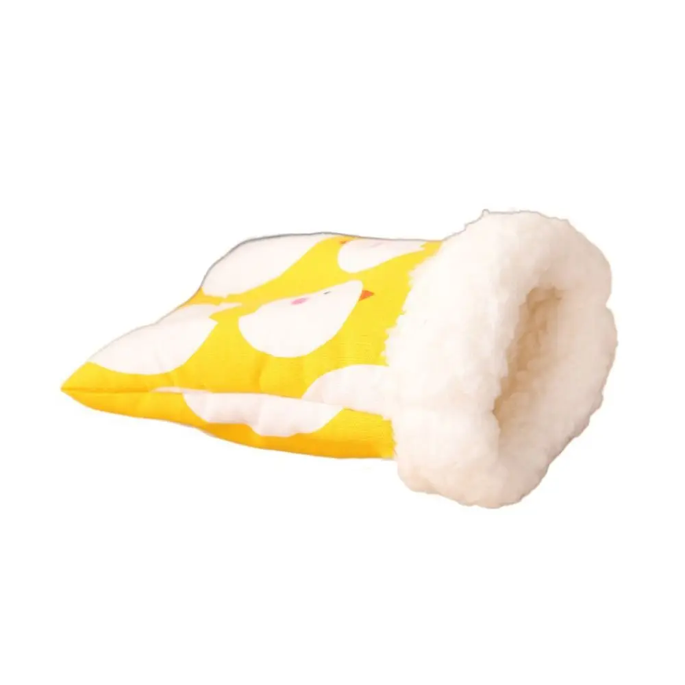 

Cute Pocket Hamster Cotton Nest Pocket Shape Chicken/Owl Pocket Pet Carriers Bag Fleece/Canvas Soft Warm Hamster Bed Indoor