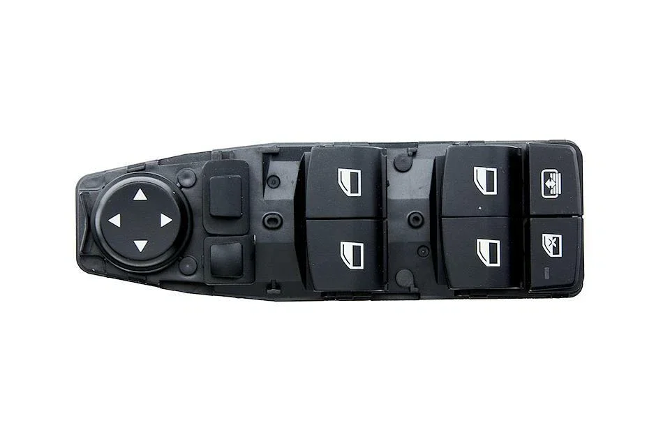 Top 61319241915 Front Left Power Window Switch 6Pin SunShade for 3.0L 4.4L 6.0L Petrol Luxury Saloon Car Parts 2008 to 2015 OEM 4