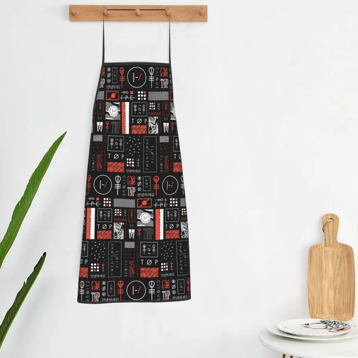 Custom Unisex New T-Twentys One P-Pilots Group Bib Apron Adult Women Men Chef Tablier Cuisine for Kitchen Cooking Painting