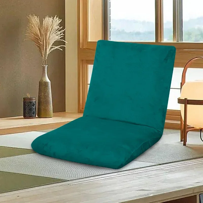 Lazy Sofa Tatami Chair Cover Seat Chair Cover Japanese Folding Dormitory Bed Armchair Case for Legless Recliner Student Sofa Bed
