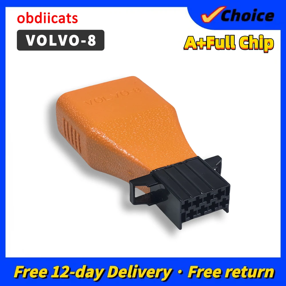 

OBDIICAT Truck OBD2 Diesel Cables Connector For VOLVO 8PIN Truck Tools