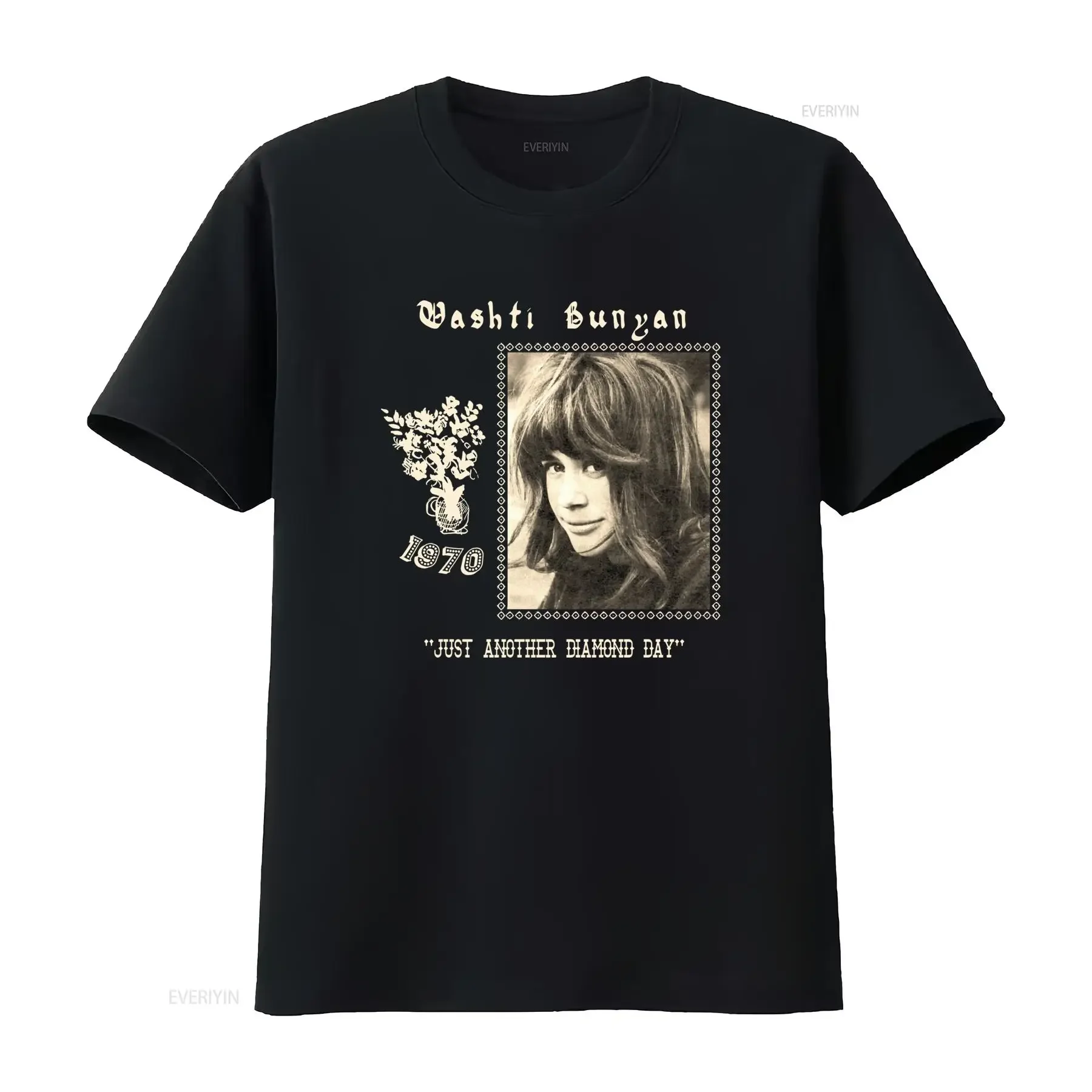 Vashti Bunyan Just Another Diamond Day Vintage Style T Shirt Sizes S 5XL vintage Washed streetwear fashion Slightly Comfortable
