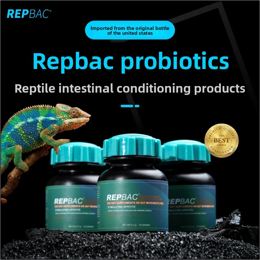 

TOGOZOO REP BAC Reptile &Pet Probiotics - Digestive Health Formula for Tortoises,Rabbits,Hamsters,Lizards&Snakes,Diarrhea Relief