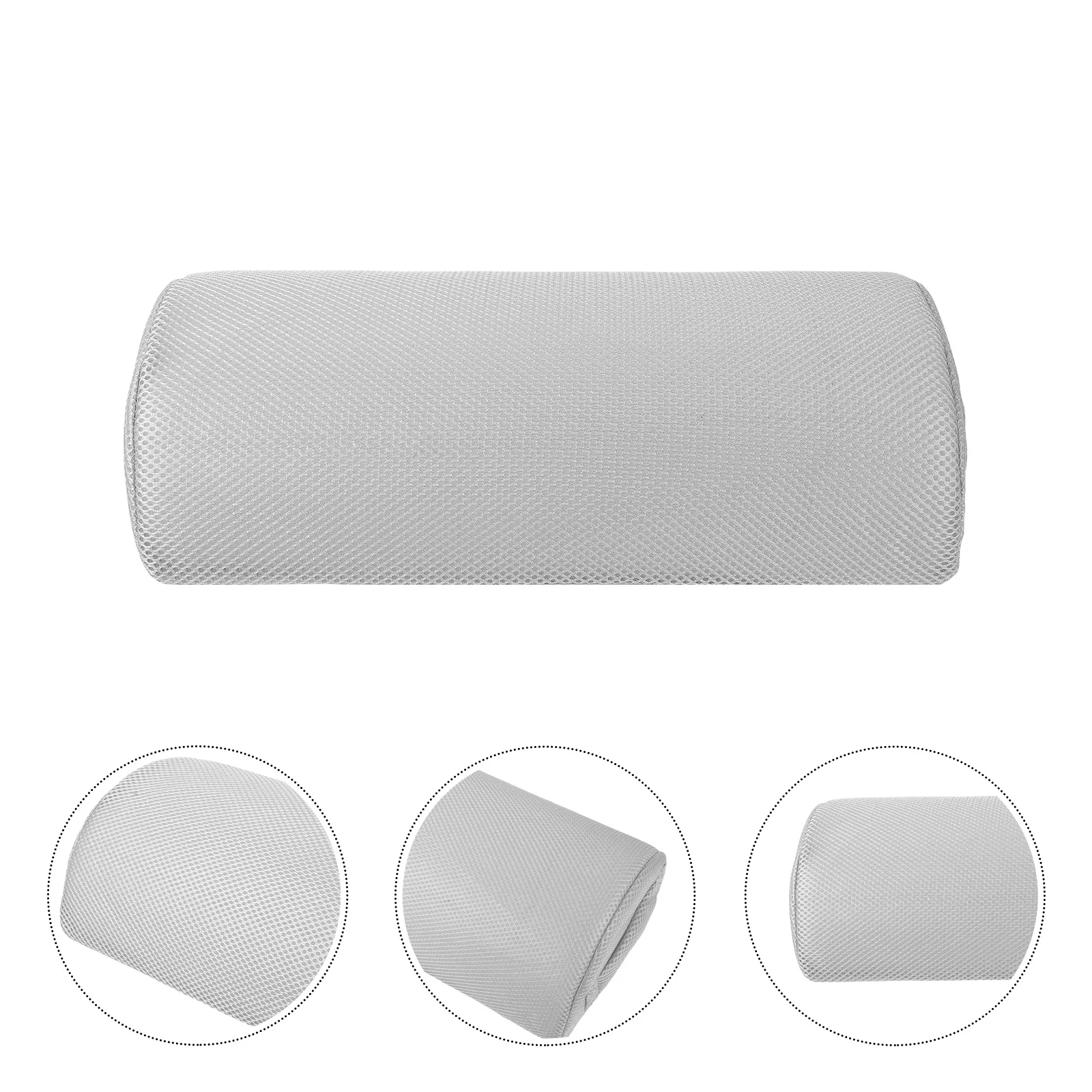 

Leg Pillow for Sleeping Knee Support Comfortable Semi-Roll Footrest Cushion for Back Pain Relief Under Leg Waist Lumbar Support