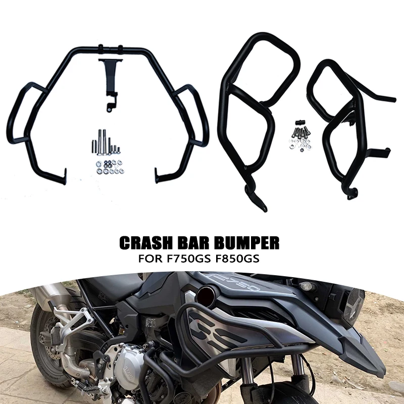 

For BMW F750GS F850GS F 750GS F 850GS 2018-2023 2022 Motorcycle Engine Guards Highway Crash Bars Upper&Lower Frame Protector