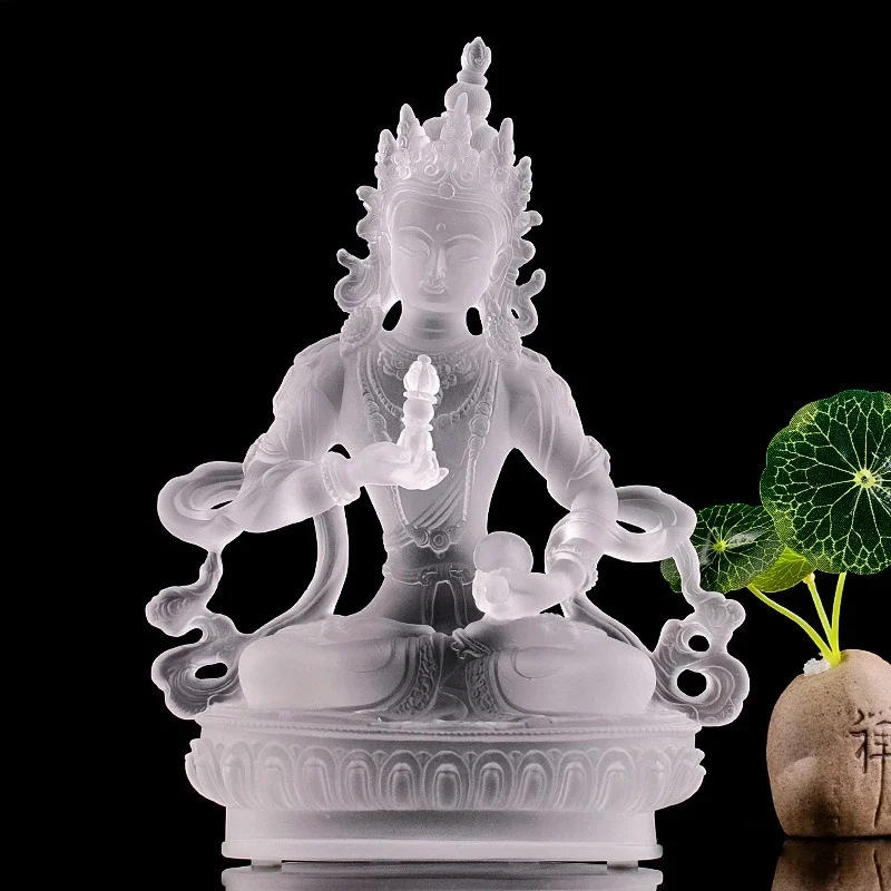FX-18 Glazed Vajrasattva Buddha Statue Dedicated to God Statue Home Furnishing Ornament High Ornament Temple