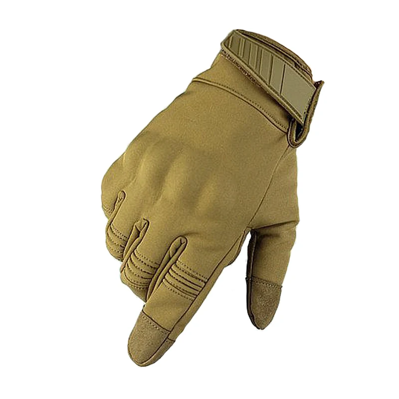 Outdoor Tactical Gloves Airsoft Paintball Full Finger Gloves Men Touch Screen Gloves Waterproof Climbing Gloves