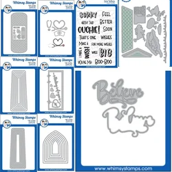 SLIMLINE BIG BOOBOO Cutting Dies Seal for DIY Scrapbooking Photo Album Card Making Decoration