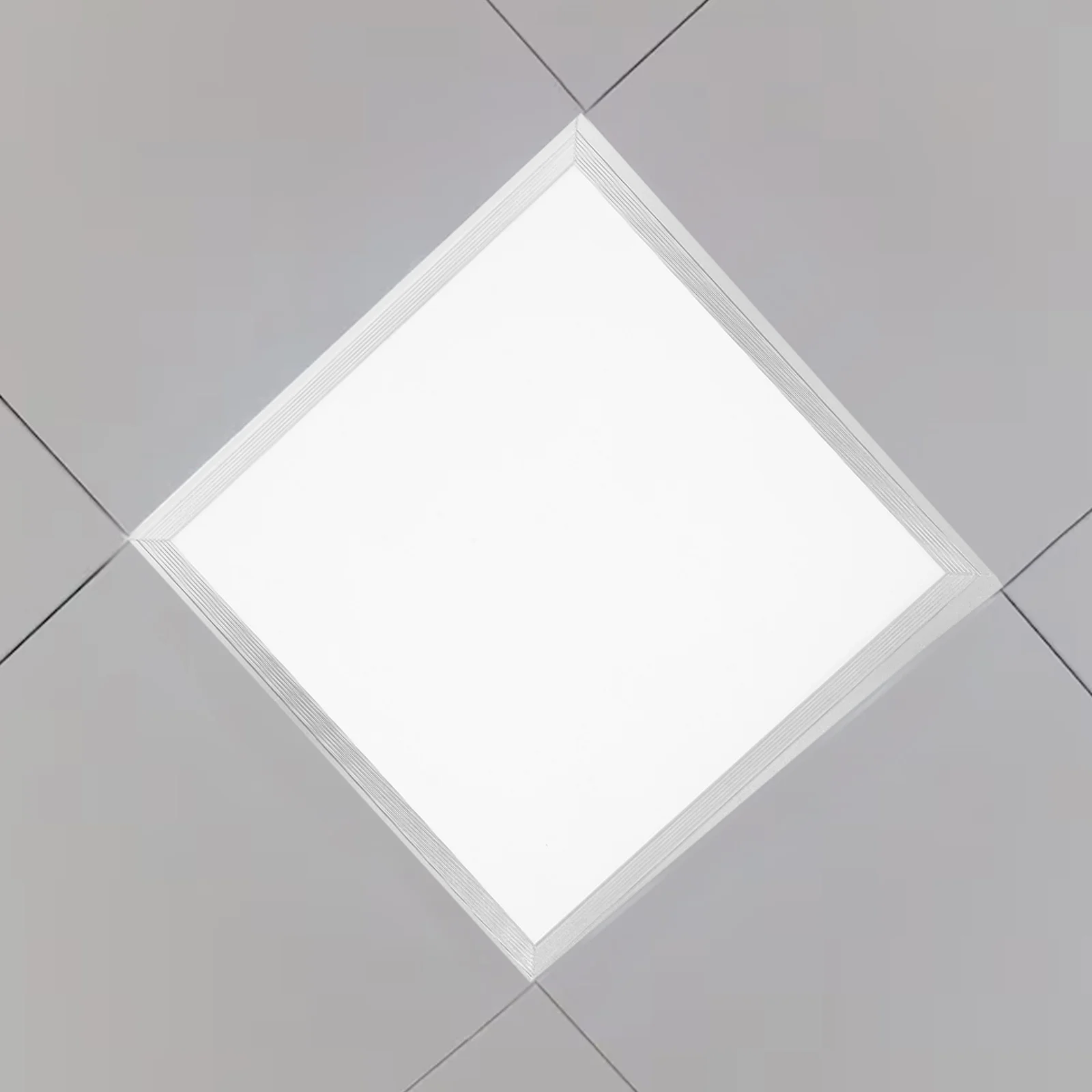 غطاء سقف مربع من الألومنيوم غطاء مجوف للحمام المطبخ نشر الضوء العالي سهل التركيب تصميم حديث #5