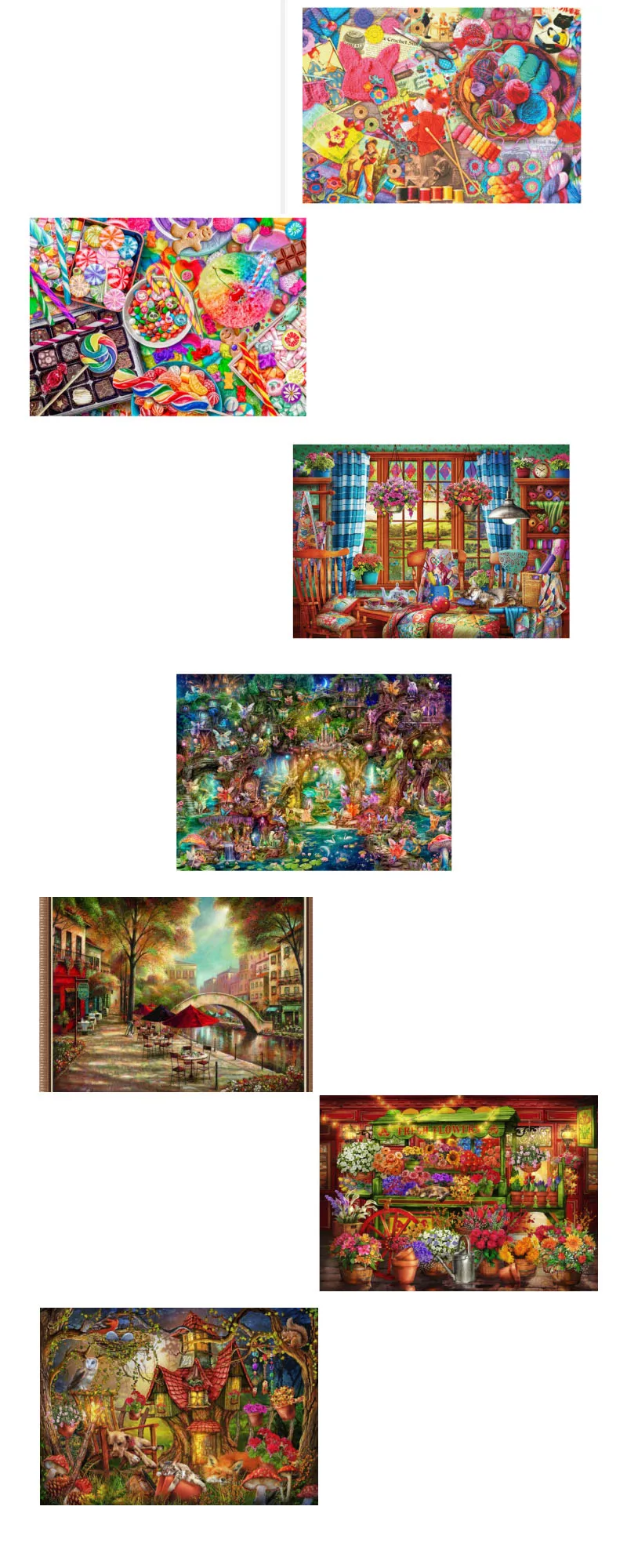 

Top Quality Lovely Counted Cross Stitch Kit Cross Stitch Set Cotton Embroidery Kits California Dream