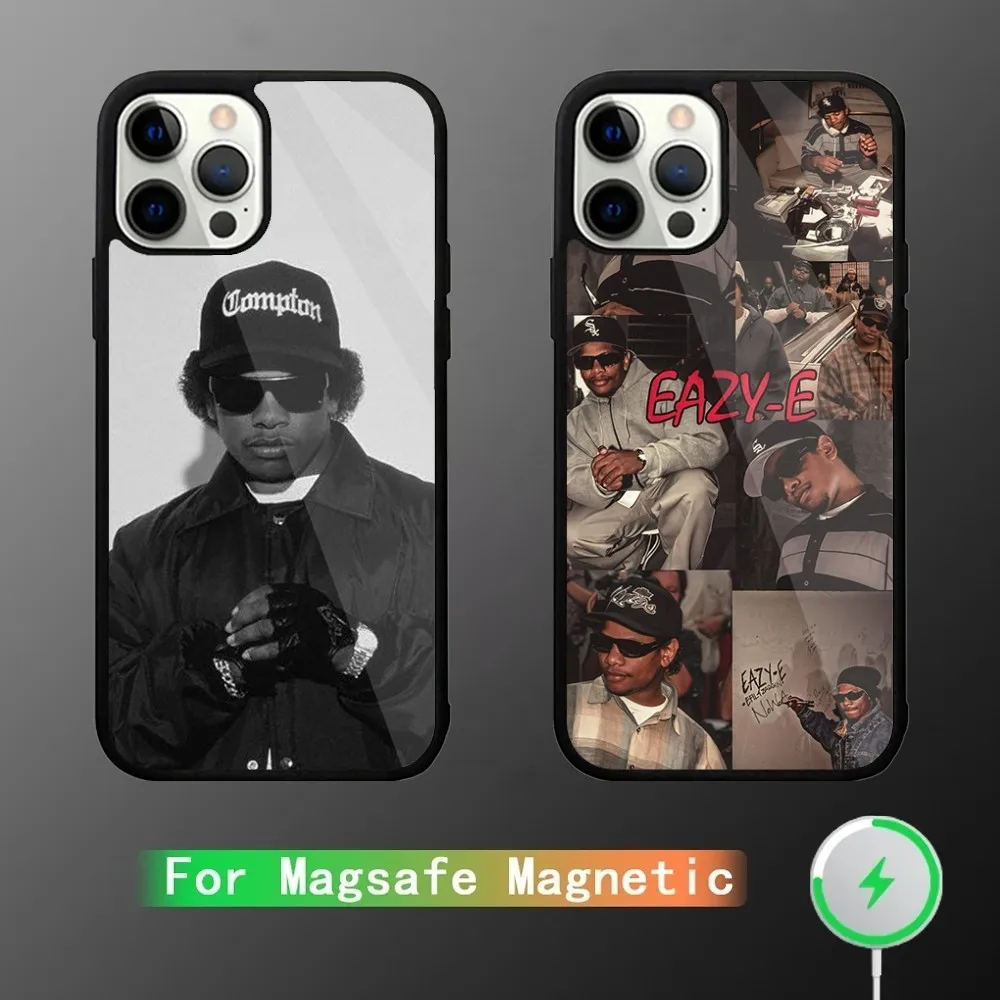 Rapper E-Eazy E Phone Case For iPhone 15,14,13,12,11,Plus,Pro,Max Mini Magsafe Magnetic Wireless Charging